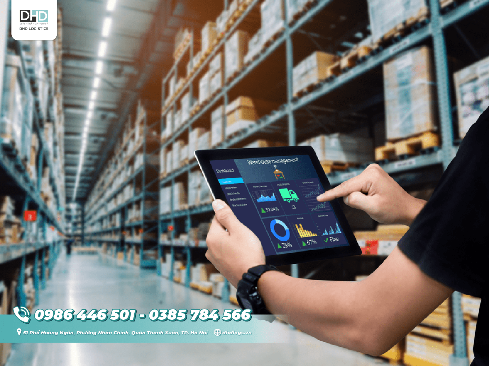 Quy trình vận chuyển Trung Việt tại DHD Logistics