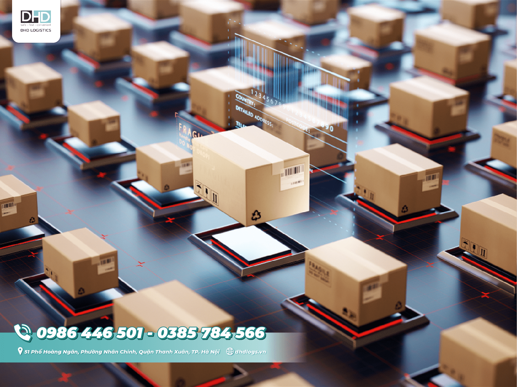 VẬN CHUYỂN TRUNG VIỆT CỰC NHANH VÀ AN TOÀN TẠI DHD LOGISTICS 
