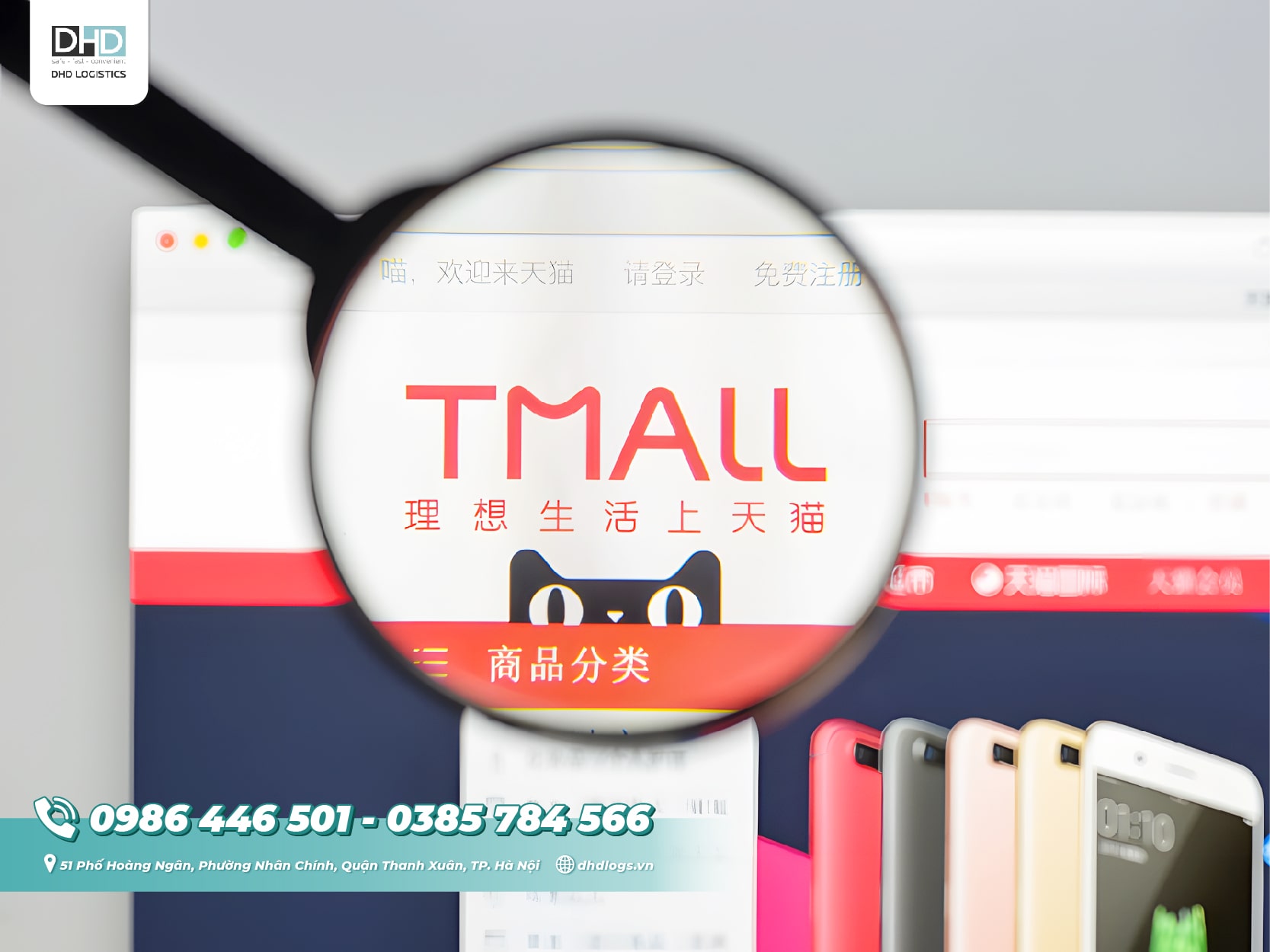 Website TMĐT Tmall